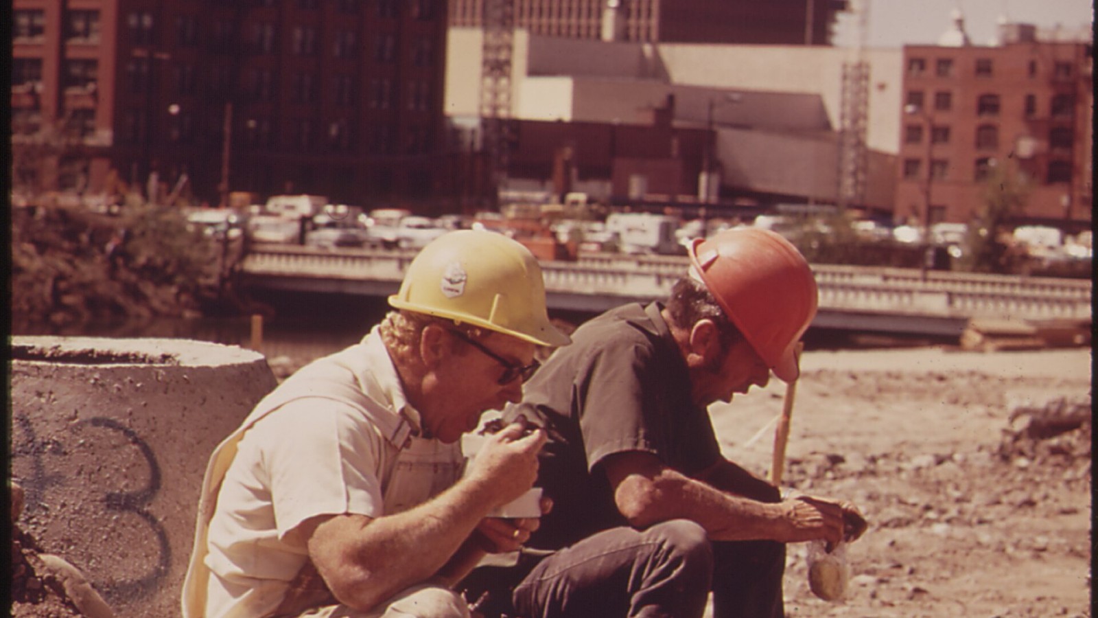 Construction and infrastructure photograph