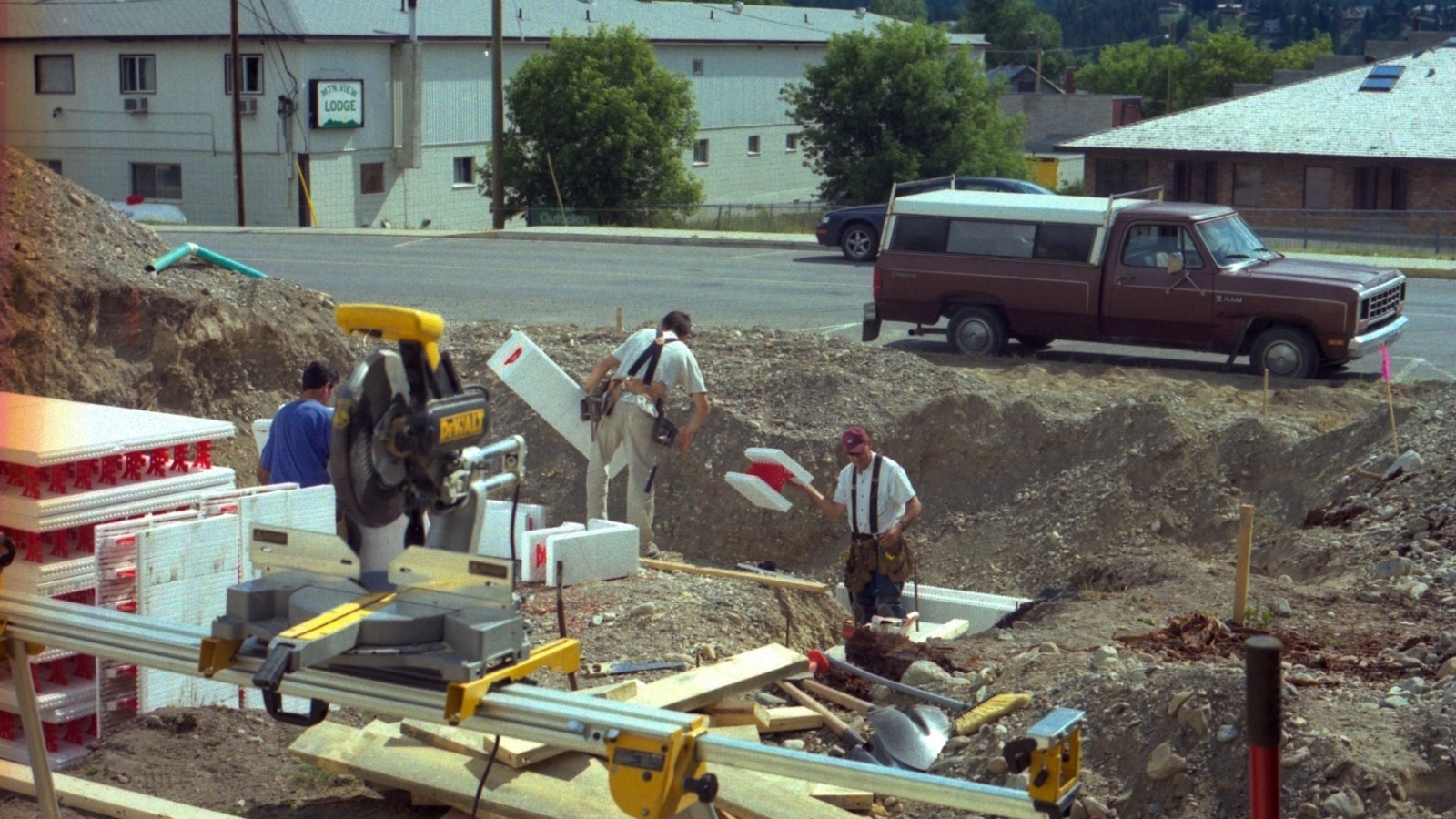 House Construction site - Invermere, British Columbia