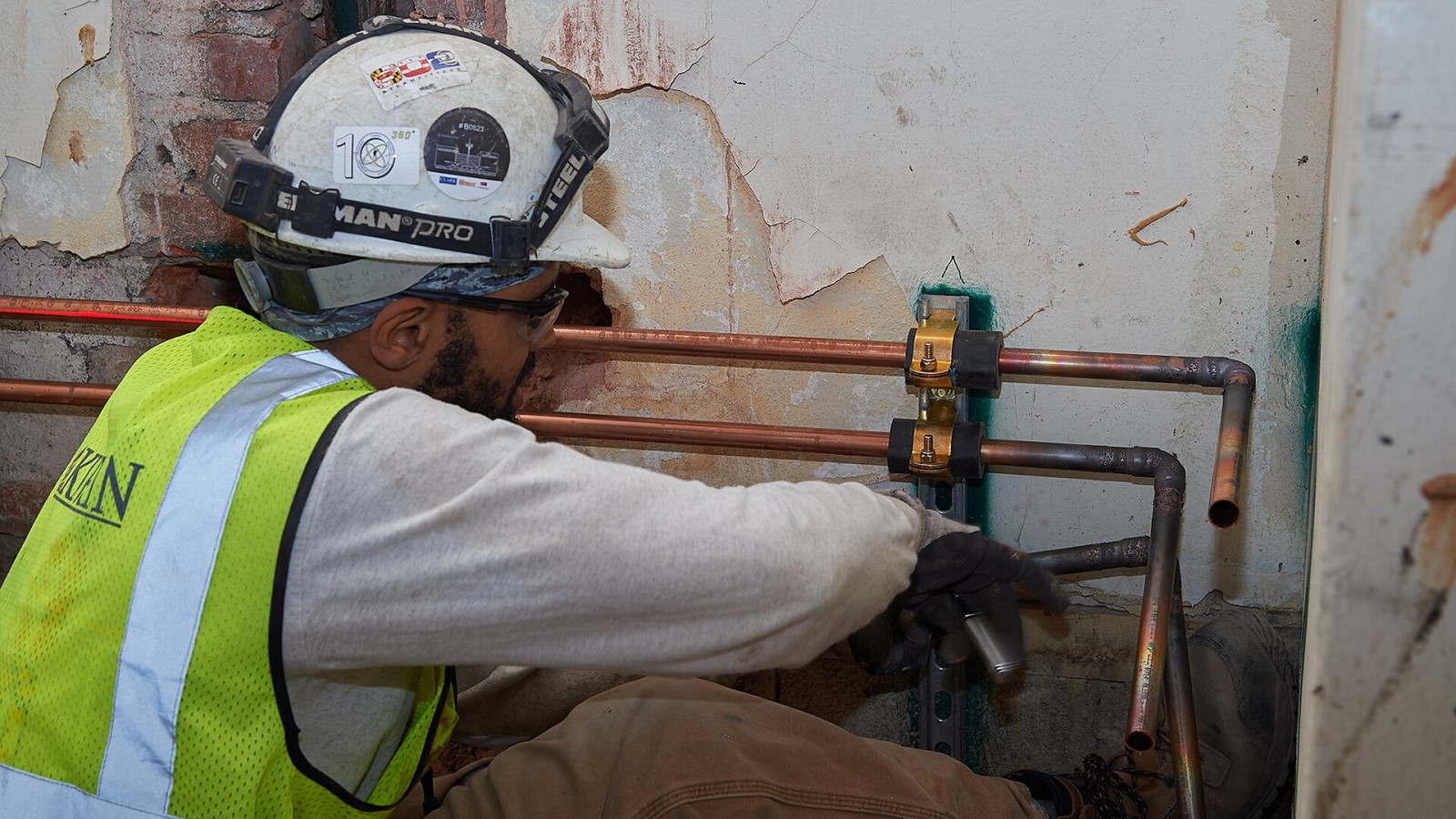 Construction work continues in the Cannon House Office Building's north wing. Phase 2 of the Cannon Renewal Project began in January 2019 and is scheduled to be complete in November 2020. The entire north side of the bui