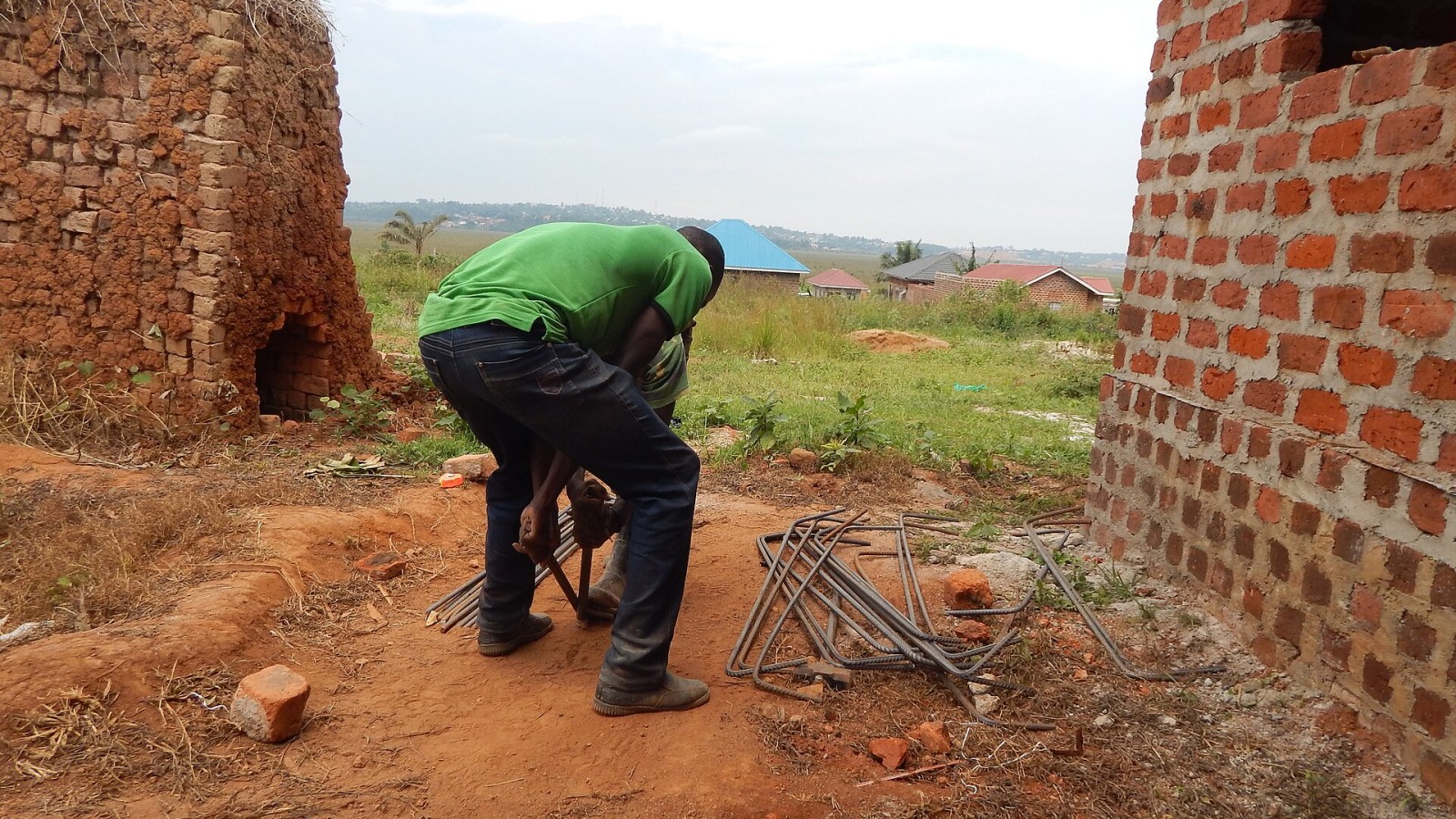 This is an image of "African people at work" from