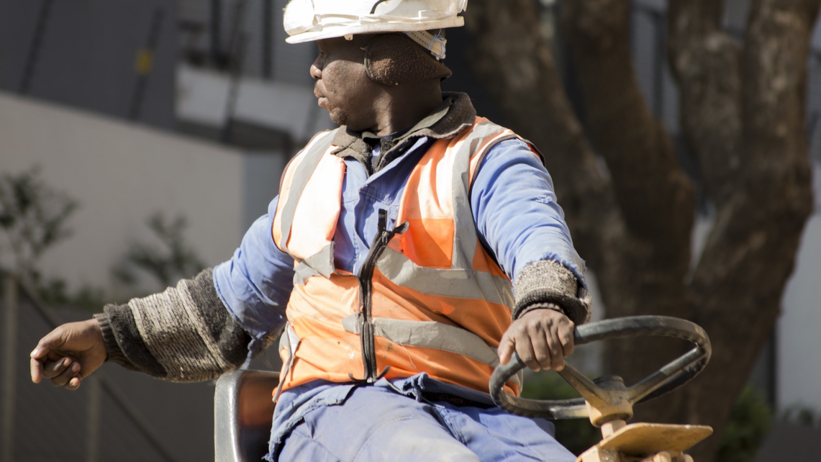 This is an image of "African people at work" from