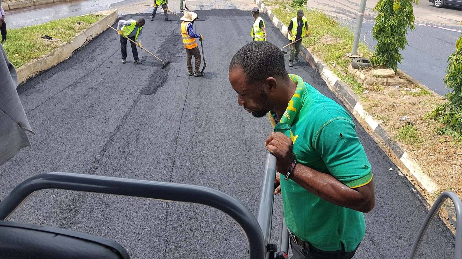 This is an image of "African people at work" from