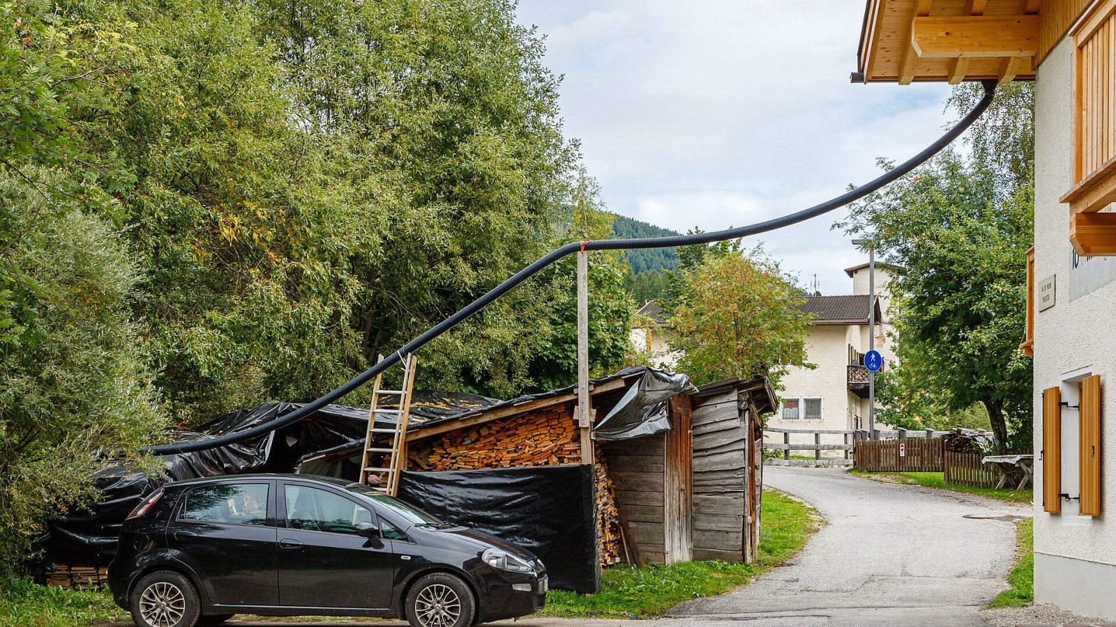 Rainwater drainage