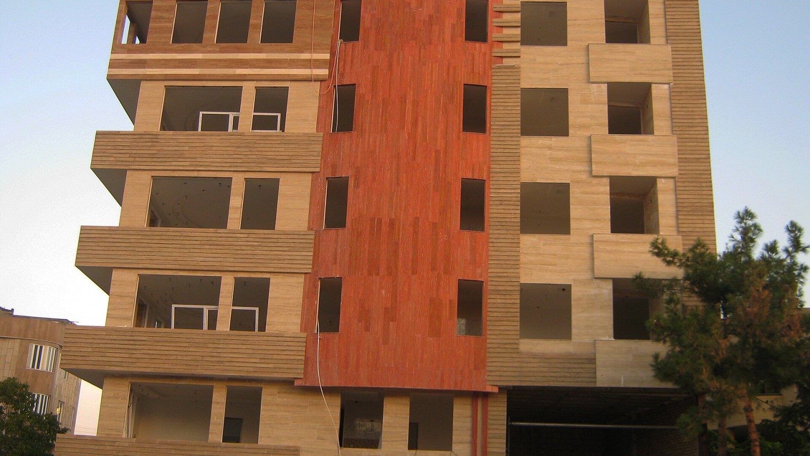 Residental building under construction - Nishapur Qavvami ave