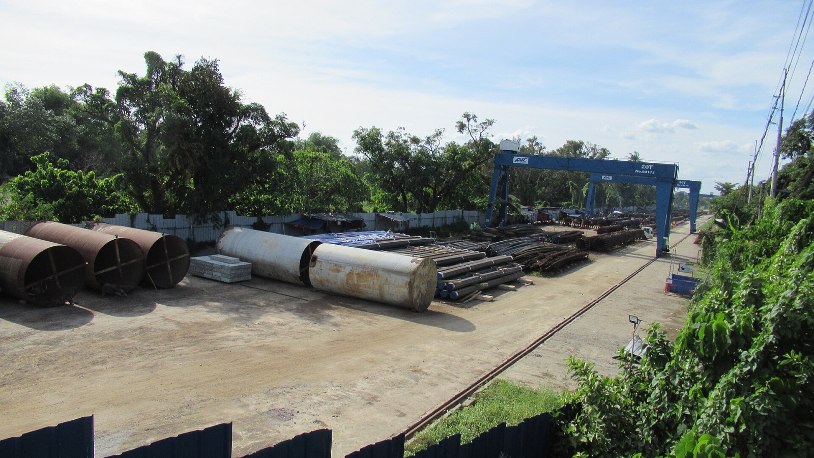 These are photos of the New Tabang Bridge 1 (a replacement of permanent weak bridge - old Tabang Br. 80198912 along Km 35+800); it connects Manila North Road or MacArthur Highway from adjacent Barangay Tikay, Malolos Cit