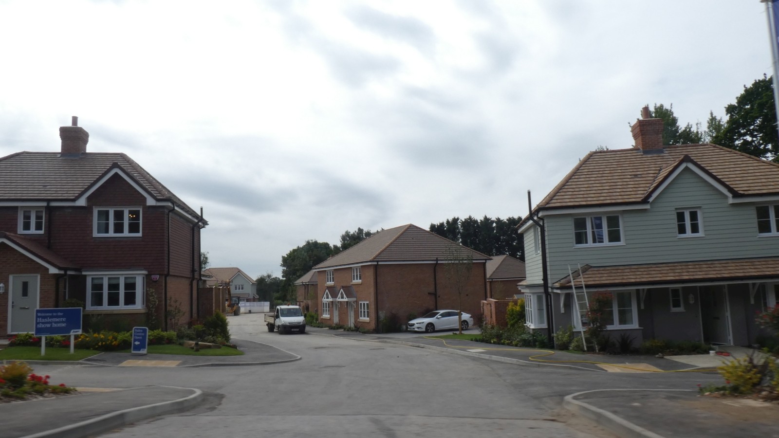 Construction site for housing estate, Wisborough Green