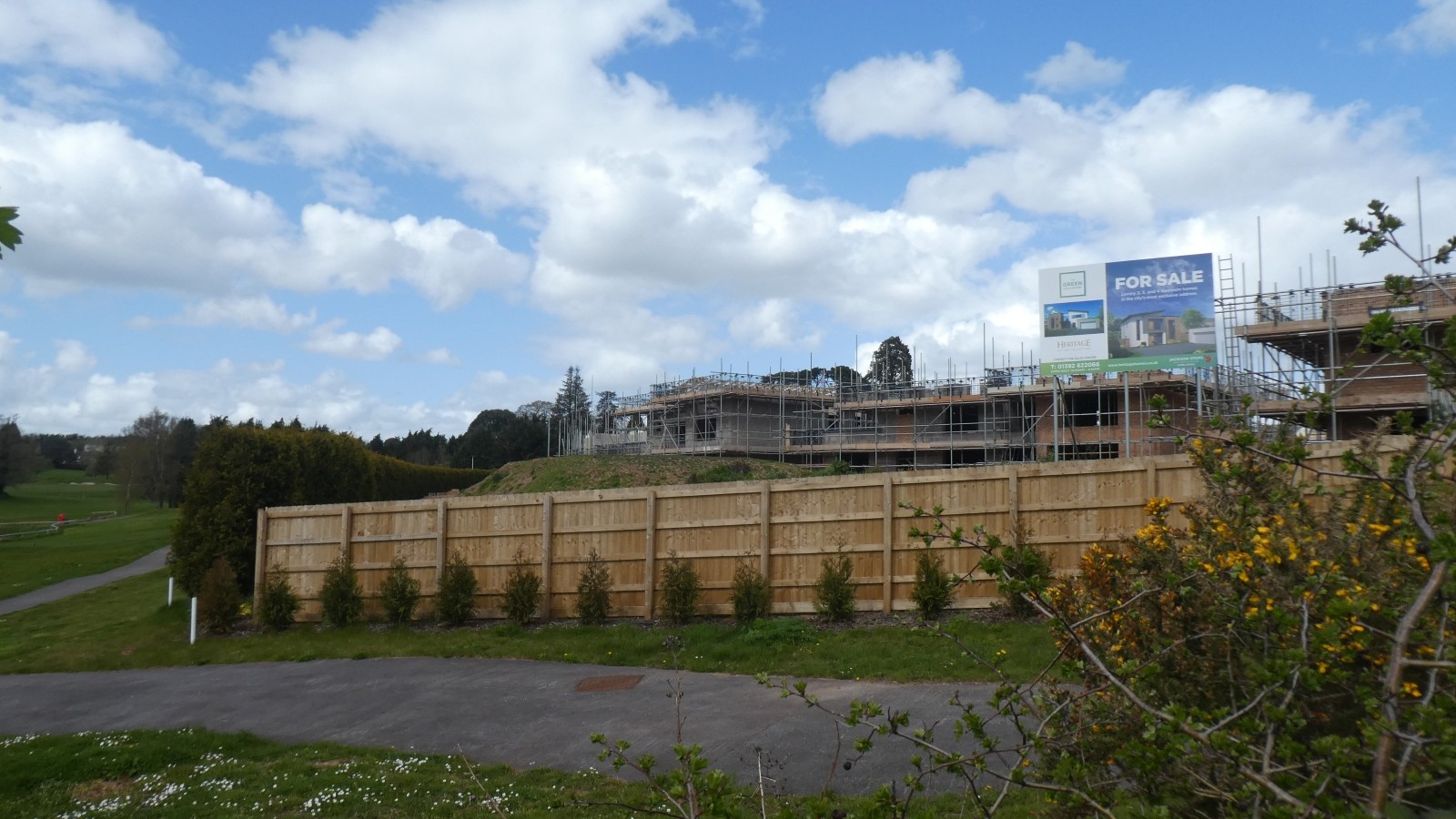 Housing construction, off Admiral Way, Exeter