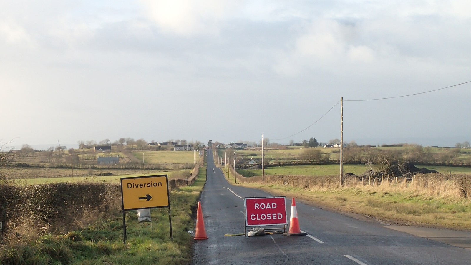 Roadworks ahead