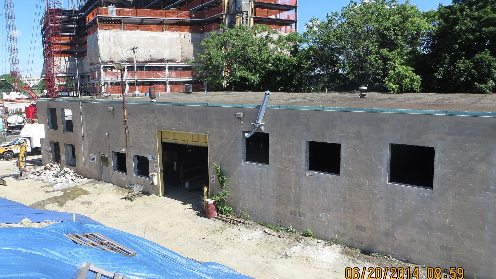 2014_06_20 MBTA Building at 21 Water St - Remediation Progress