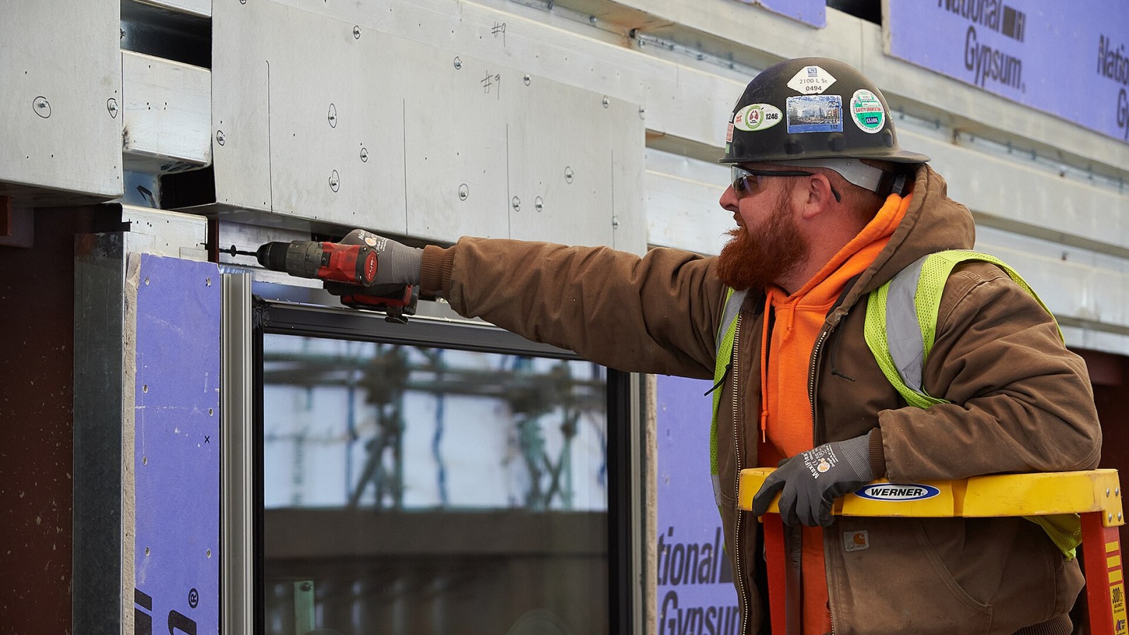 Construction work continues in the Cannon House Office Building's north wing. Phase 2 of the Cannon Renewal Project began in January 2019 and is scheduled to be complete in November 2020. The entire north side of the bui