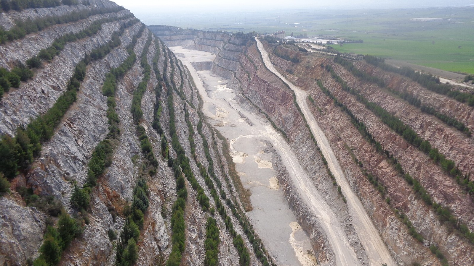 Quarry rehabilitation in Greece