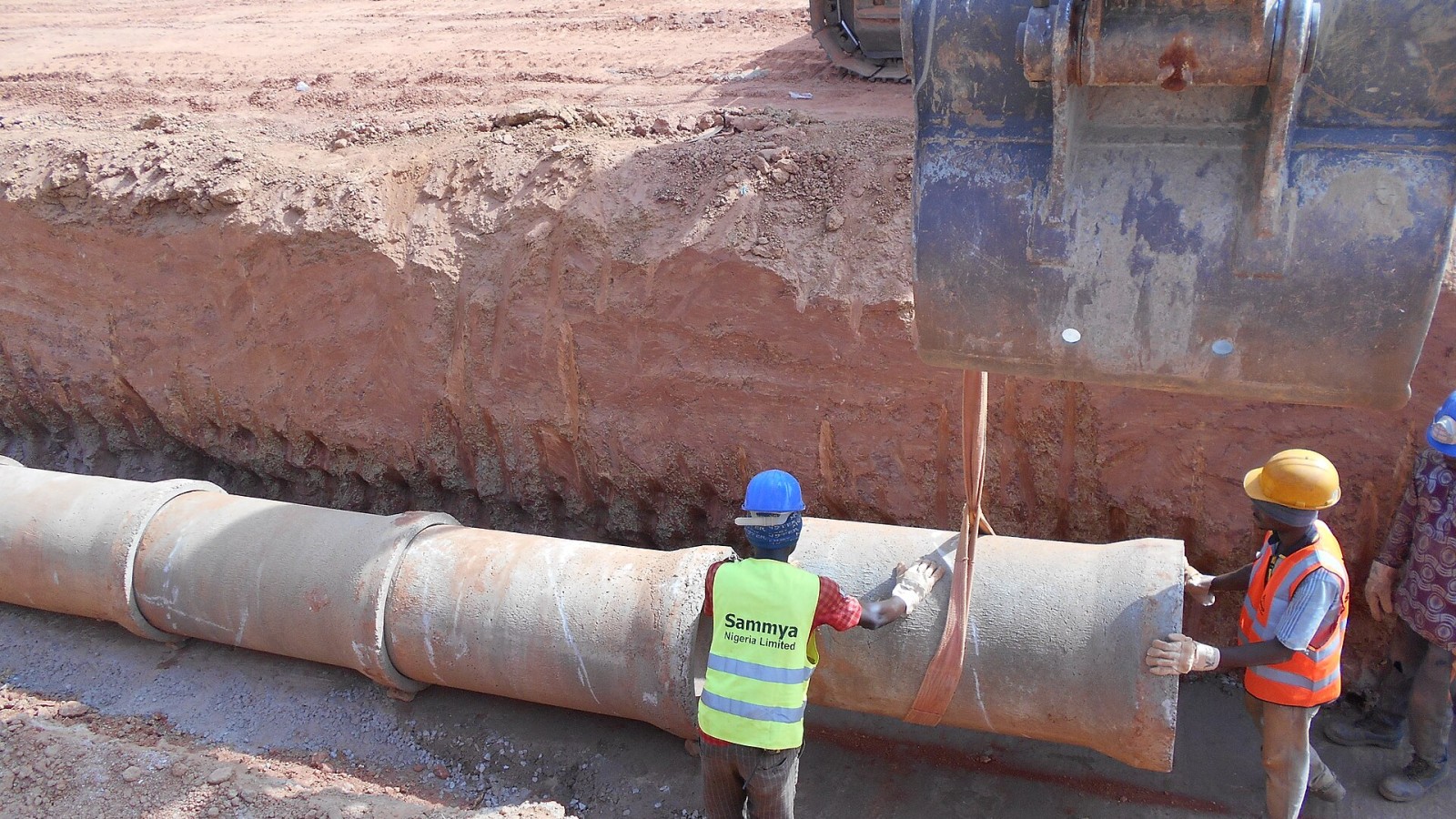 This is an image of "African people at work" from
