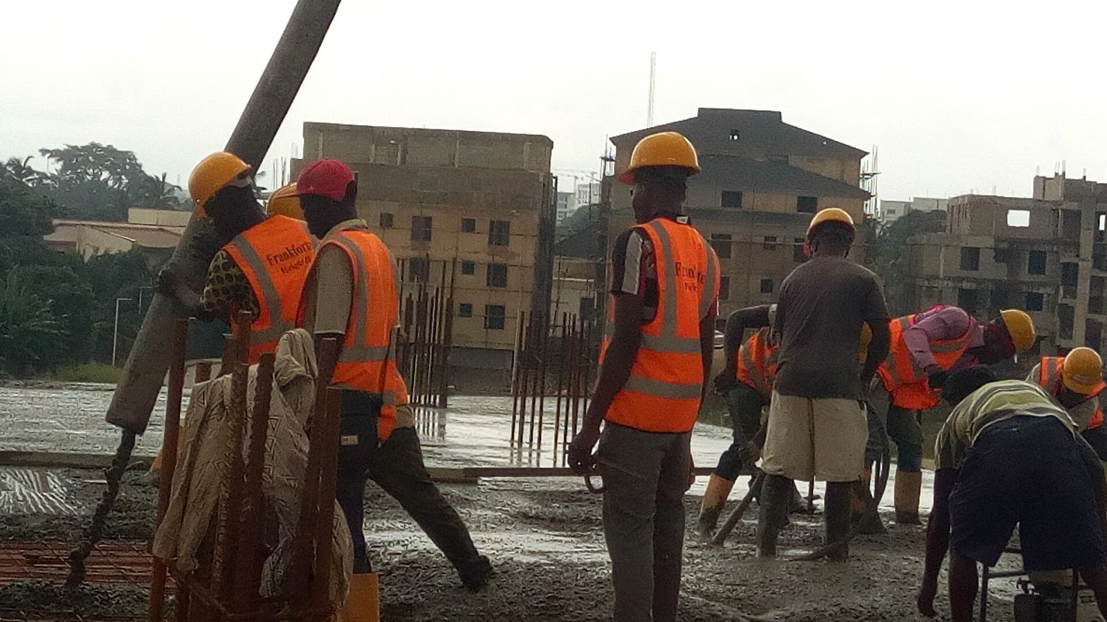 This is an image of "African people at work" from