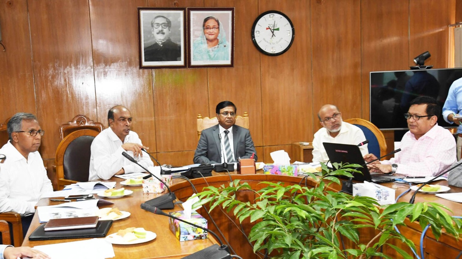 Md. Sohrab Hossain, Secretary of the Secondary and Higher Education Division, spoke at a meeting of the Steering Committee of the project titled "Expansion of Scouting in Bangladesh and Construction of Scout Centenary Bu